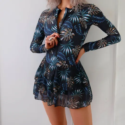 Купальник слитный ALIFE store мультиколор